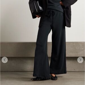 ETERNE Best-Selling Wide Leg High Wasit Ankle Sweatpant Sz S NIP $300!!